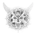metatron tattoo design idea