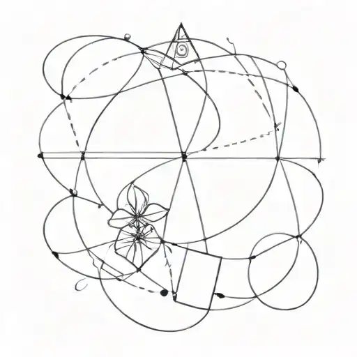 overlap tattoo design idea