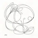 overlap tattoo design idea