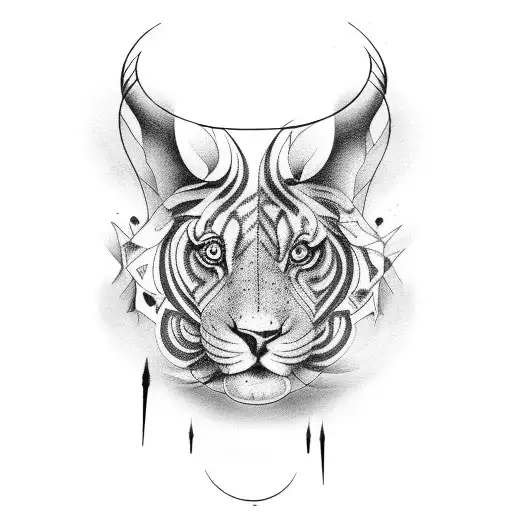 circus artist tattoo design idea