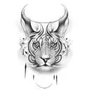 circus artist tattoo design idea