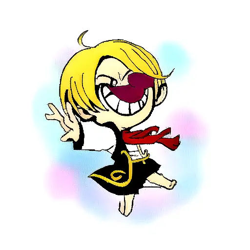 Sanji tattoo design idea