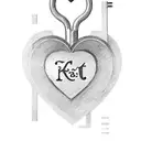 A heart-shaped lock with the word 'Father' and a key with the word 'Daughter' tattoo design idea