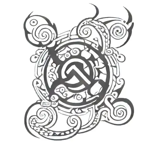 Lifeline tattoo design idea