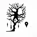 haunted i almost do tattoo design idea