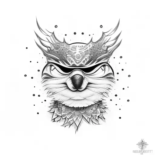 elmo tattoo design idea