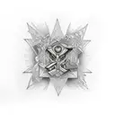 rear window composition tattoo design idea