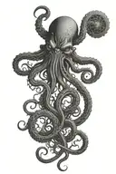 Cthulhu tattoo design idea