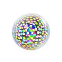 mirrorball tattoo design idea