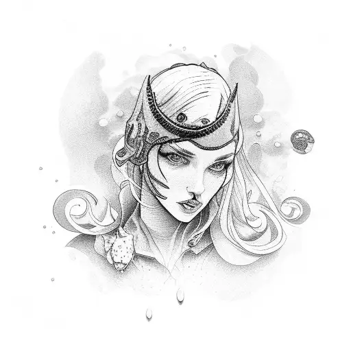 Liam and Ada tattoo design idea