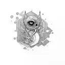 Liam and Ada tattoo design idea