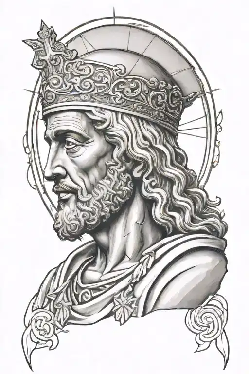 san judas tadeo tattoo design idea