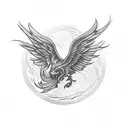 A phoenix rising from an open book, with three cat paw prints beneath it. tattoo design idea