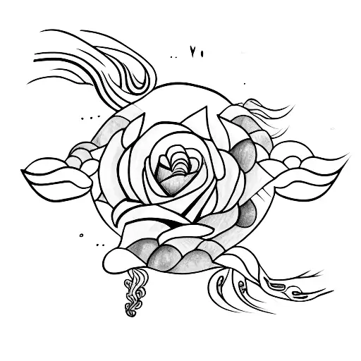 emotion of raising from break down  tattoo design idea