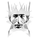 bob Dylan post apocalyptic  tattoo design idea