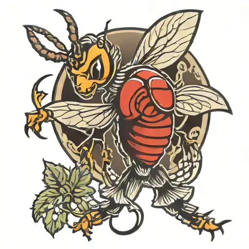 UT Longhornn Logo, Sanmramento state Hornet, Ohio States Buckeye tattoo design idea