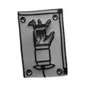 a light switch that says fuck off tattoo design idea