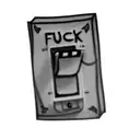 a light switch that says fuck off tattoo design idea