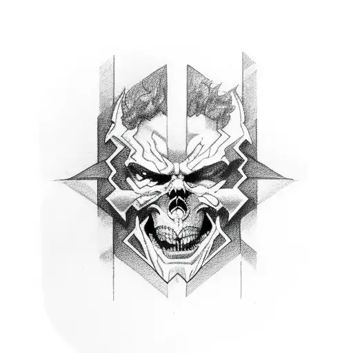 Metallica Logo tattoo design idea