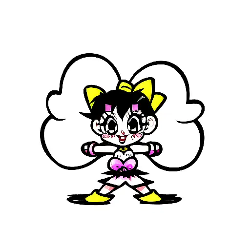 rocker betty boop tattoo design idea