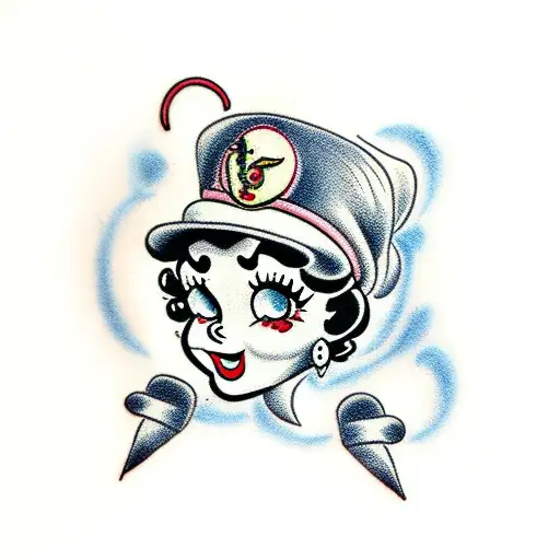Betty Boop Tattoo by Mikey Nichol: TattooNOW