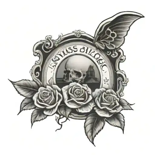 a grave with roses next to it  that says rip miss you bayil nicole sieverding rip 1999 to 2020 wi tattoo design idea