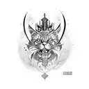 Jojo's Killer Queen another one bites the dust tattoo design idea