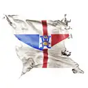 Haitian Flag with the name Daty 03/04/1978 tattoo design idea