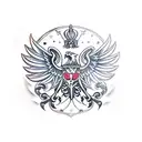 Polish Eagle tattoo design idea