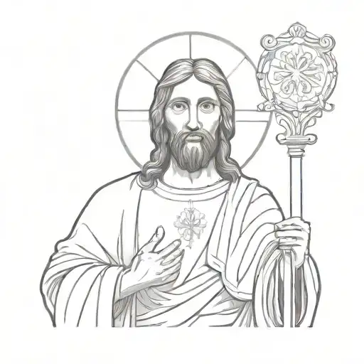 Upper arm**: - An image of Jesus Christ or an Orthodox icon (maybe even the favor icon tattoo design idea
