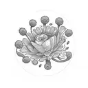 chamomile  tattoo design idea