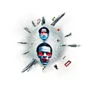 Soul to Squeeze song by Red hot Chilli Peppers tattoo design idea