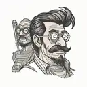 bobs burgers tattoo design idea