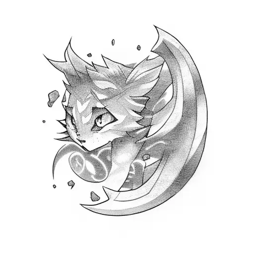 killua tattoo design idea