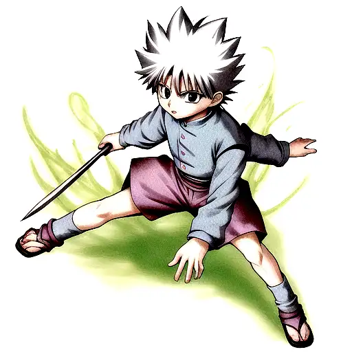 killua tattoo design idea