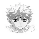 killua zoldyck tattoo design idea