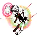 killua tattoo design idea
