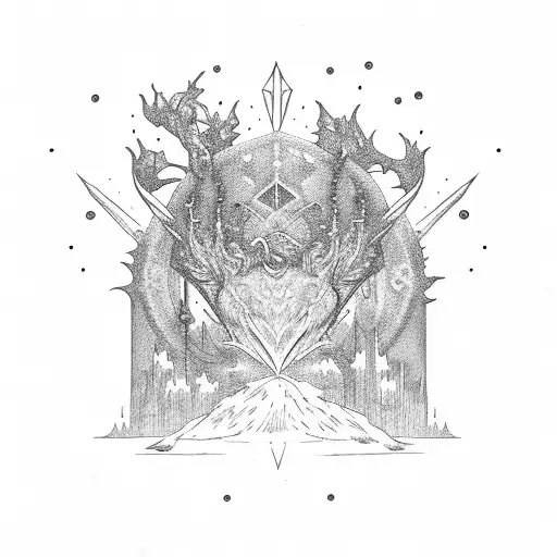 terraria game tattoo design idea