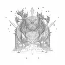 terraria game tattoo design idea