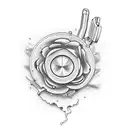 glock tattoo design idea