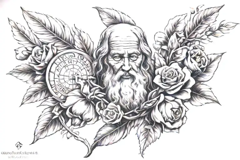 Biblical galatians 5 tattoo design idea