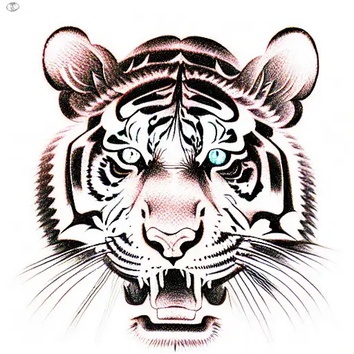 Tiger Tattoo Design by lmai on DeviantArt
