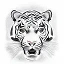 Full Body Tiger tattoo design idea