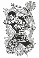 Zoro one piece, Seahawks, Mexico Flag, Wrestling, soccer tattoo design idea