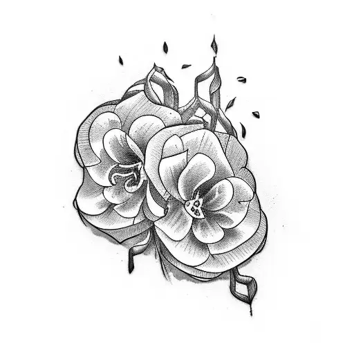 Hyacinth tattoo design idea