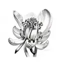 Hyacinth tattoo design idea