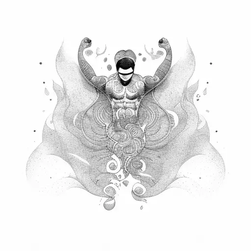 filipino merman tattoo design idea