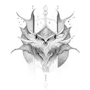 djinn tattoo design idea