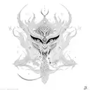 djinn tattoo design idea