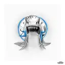 mosasaur  tattoo design idea
